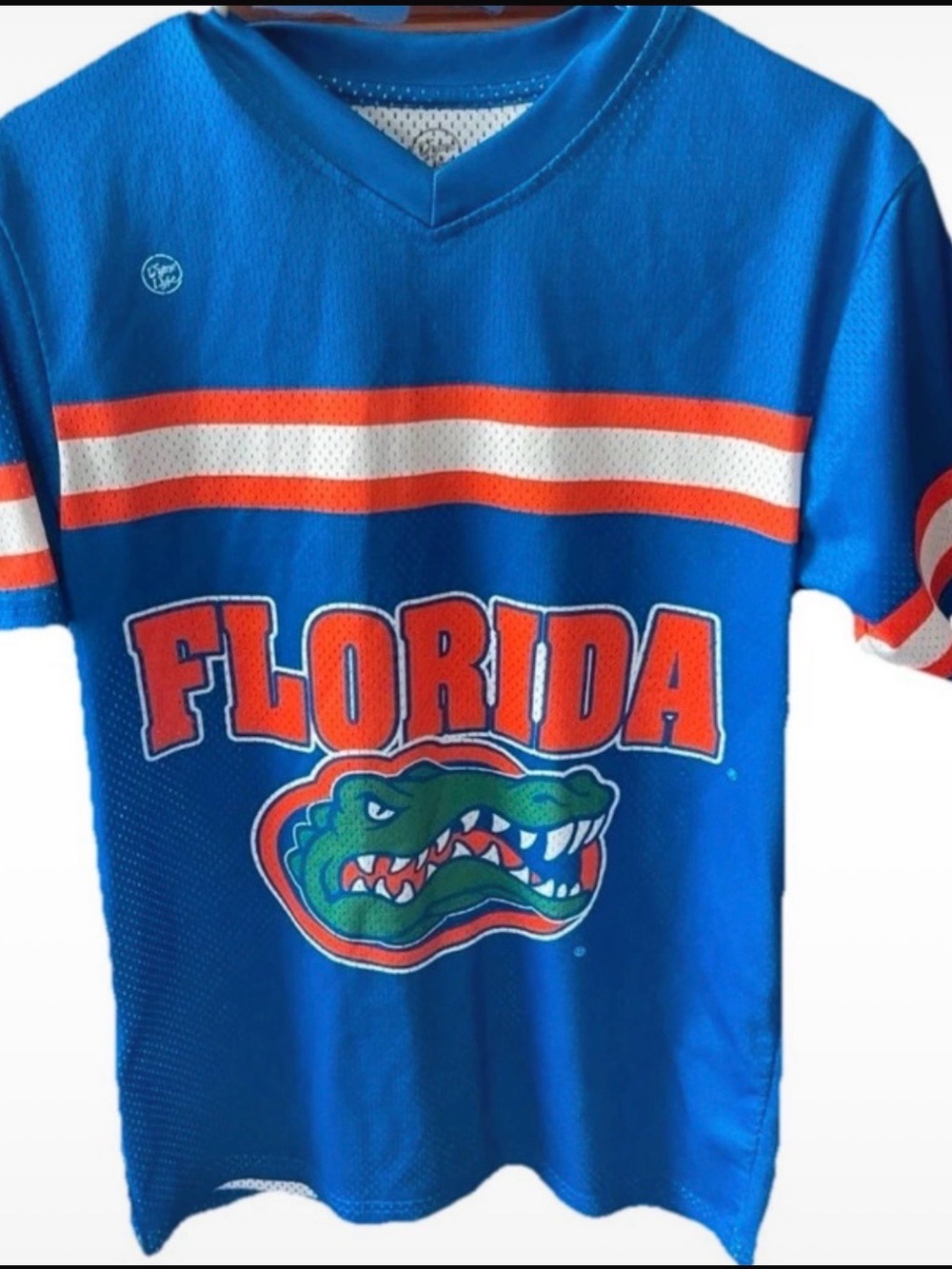 🐊 Official NCAA Dyme Lyfe Florida Gators Men's V-Neck Mesh Jersey S